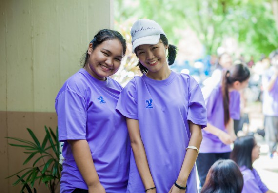 ภาพกิจกรรม สโมสรนักศึกษาคณะวิทยาศาสตร์และเทคโนโลยี จัดกิจกรรมสายสัมพันธ์น้องพี่ คณะวิทยาศาสตร์และเทคโนโลยี ประจำปี 2560