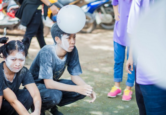 ภาพกิจกรรม สโมสรนักศึกษาคณะวิทยาศาสตร์และเทคโนโลยี จัดกิจกรรมสายสัมพันธ์น้องพี่ คณะวิทยาศาสตร์และเทคโนโลยี ประจำปี 2560