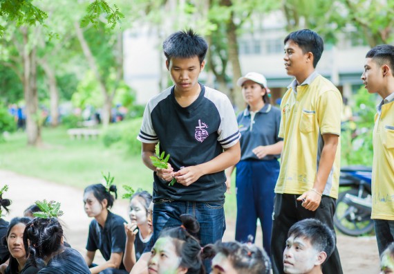 ภาพกิจกรรม สโมสรนักศึกษาคณะวิทยาศาสตร์และเทคโนโลยี จัดกิจกรรมสายสัมพันธ์น้องพี่ คณะวิทยาศาสตร์และเทคโนโลยี ประจำปี 2560