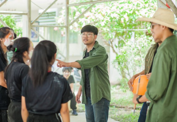 ภาพกิจกรรม สโมสรนักศึกษาคณะวิทยาศาสตร์และเทคโนโลยี จัดกิจกรรมสายสัมพันธ์น้องพี่ คณะวิทยาศาสตร์และเทคโนโลยี ประจำปี 2560