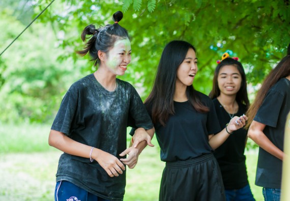 ภาพกิจกรรม สโมสรนักศึกษาคณะวิทยาศาสตร์และเทคโนโลยี จัดกิจกรรมสายสัมพันธ์น้องพี่ คณะวิทยาศาสตร์และเทคโนโลยี ประจำปี 2560