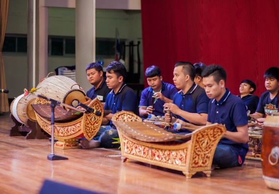 ภาพกิจกรรม คณะวิทยาศาสตร์และเทคโนโลยี จัดกิจกรรมบายศรีสู่ขวัญคณะวิทยาศาสตร์และเทคโนโลยี