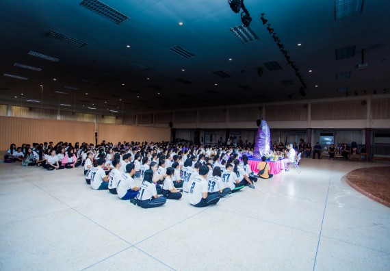 ภาพกิจกรรม คณะวิทยาศาสตร์และเทคโนโลยี จัดกิจกรรมบายศรีสู่ขวัญคณะวิทยาศาสตร์และเทคโนโลยี