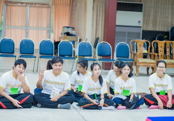 ภาพกิจกรรม คณะวิทยาศาสตร์และเทคโนโลยี จัดกิจกรรมบายศรีสู่ขวัญคณะวิทยาศาสตร์และเทคโนโลยี