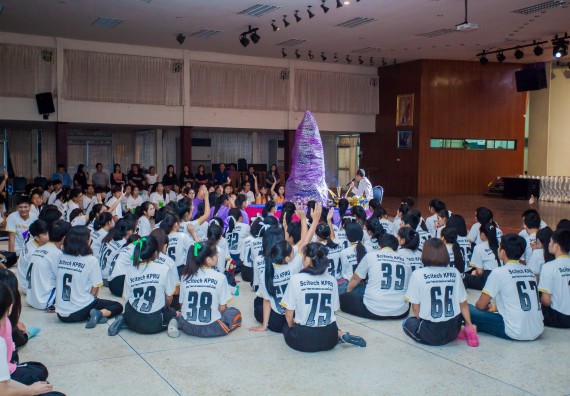 ภาพกิจกรรม คณะวิทยาศาสตร์และเทคโนโลยี จัดกิจกรรมบายศรีสู่ขวัญคณะวิทยาศาสตร์และเทคโนโลยี