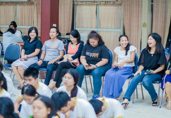 ภาพกิจกรรม คณะวิทยาศาสตร์และเทคโนโลยี จัดกิจกรรมบายศรีสู่ขวัญคณะวิทยาศาสตร์และเทคโนโลยี