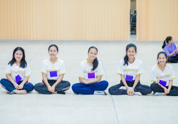 ภาพกิจกรรม คณะวิทยาศาสตร์และเทคโนโลยี จัดกิจกรรมบายศรีสู่ขวัญคณะวิทยาศาสตร์และเทคโนโลยี