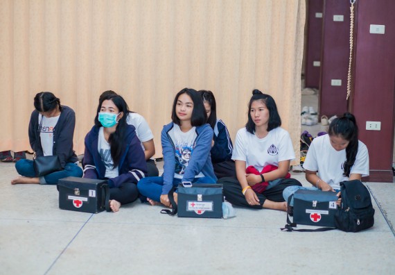 ภาพกิจกรรม คณะวิทยาศาสตร์และเทคโนโลยี จัดกิจกรรมบายศรีสู่ขวัญคณะวิทยาศาสตร์และเทคโนโลยี