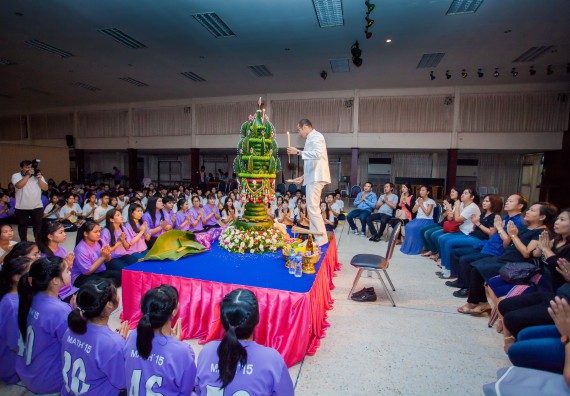 ภาพกิจกรรม คณะวิทยาศาสตร์และเทคโนโลยี จัดกิจกรรมบายศรีสู่ขวัญคณะวิทยาศาสตร์และเทคโนโลยี
