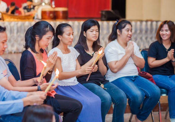 ภาพกิจกรรม คณะวิทยาศาสตร์และเทคโนโลยี จัดกิจกรรมบายศรีสู่ขวัญคณะวิทยาศาสตร์และเทคโนโลยี