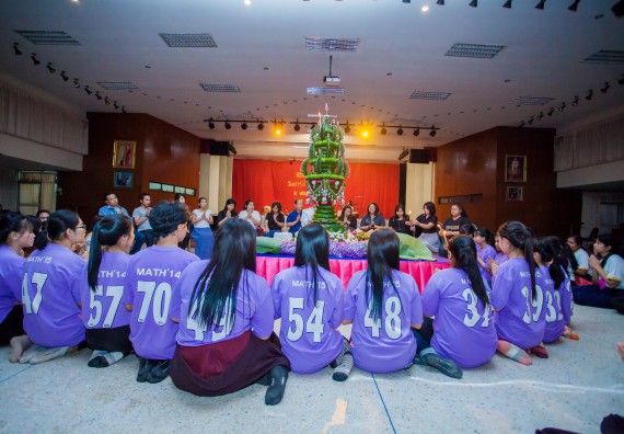 ภาพกิจกรรม คณะวิทยาศาสตร์และเทคโนโลยี จัดกิจกรรมบายศรีสู่ขวัญคณะวิทยาศาสตร์และเทคโนโลยี