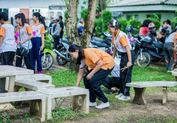 ภาพกิจกรรม คณะวิทยาศาสตร์และเทคโนโลยี จัดกิจกรรมพัฒนาสุนทรียภาพ ประจำปี 2560