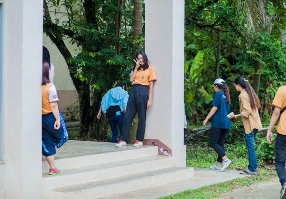 ภาพกิจกรรม คณะวิทยาศาสตร์และเทคโนโลยี จัดกิจกรรมพัฒนาสุนทรียภาพ ประจำปี 2560