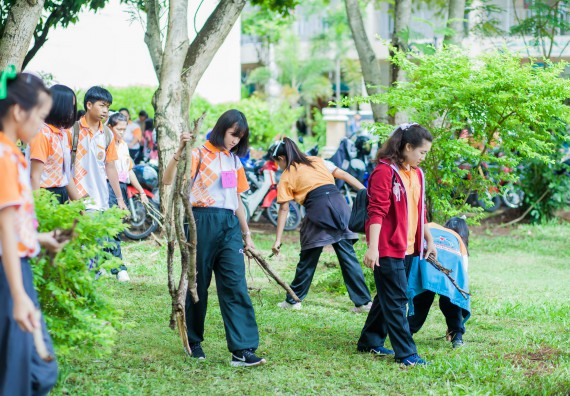 ภาพกิจกรรม คณะวิทยาศาสตร์และเทคโนโลยี จัดกิจกรรมพัฒนาสุนทรียภาพ ประจำปี 2560