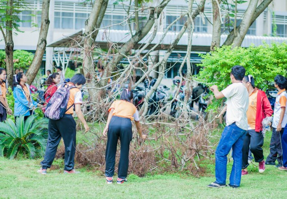 ภาพกิจกรรม คณะวิทยาศาสตร์และเทคโนโลยี จัดกิจกรรมพัฒนาสุนทรียภาพ ประจำปี 2560