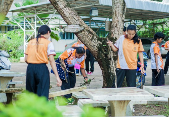 ภาพกิจกรรม คณะวิทยาศาสตร์และเทคโนโลยี จัดกิจกรรมพัฒนาสุนทรียภาพ ประจำปี 2560