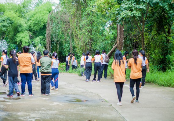 ภาพกิจกรรม คณะวิทยาศาสตร์และเทคโนโลยี จัดกิจกรรมพัฒนาสุนทรียภาพ ประจำปี 2560