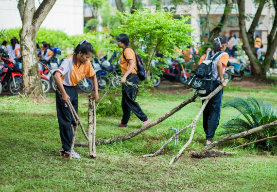 ภาพกิจกรรม คณะวิทยาศาสตร์และเทคโนโลยี จัดกิจกรรมพัฒนาสุนทรียภาพ ประจำปี 2560