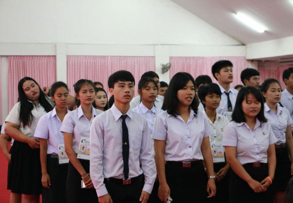 ภาพกิจกรรม โปรแกรมวิชาเคมี จัดกิจกรรมไหว้ครูเคมี ประจำปีการศึกษา 2560