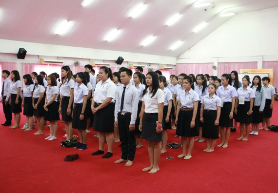 ภาพกิจกรรม โปรแกรมวิชาเคมี จัดกิจกรรมไหว้ครูเคมี ประจำปีการศึกษา 2560