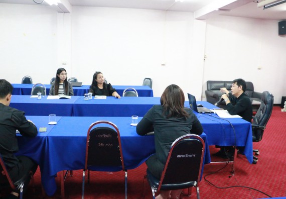 ภาพกิจกรรม คณะวิทยาศาสตร์และเทคโนโลยี จัดกิจกรรมผู้บริหารมหาวิทยาลัยพบอาจารย์ที่ปรึกษาหมู่เรียน ประจำปีการศึกษา 2560