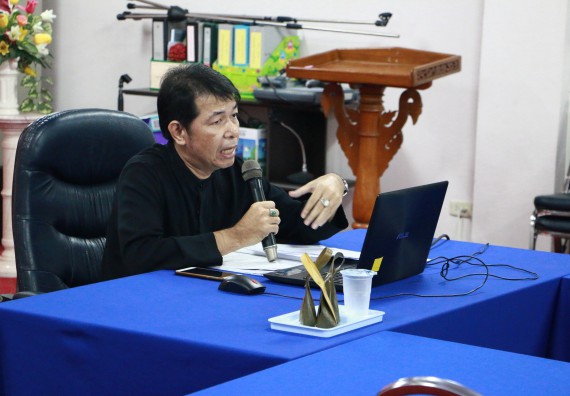 ภาพกิจกรรม คณะวิทยาศาสตร์และเทคโนโลยี จัดกิจกรรมผู้บริหารมหาวิทยาลัยพบอาจารย์ที่ปรึกษาหมู่เรียน ประจำปีการศึกษา 2560