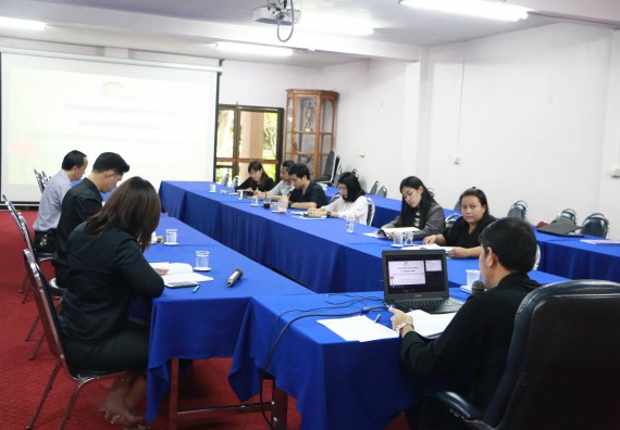 ภาพกิจกรรม คณะวิทยาศาสตร์และเทคโนโลยี จัดกิจกรรมผู้บริหารมหาวิทยาลัยพบอาจารย์ที่ปรึกษาหมู่เรียน ประจำปีการศึกษา 2560