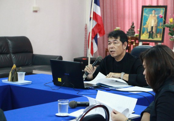 ภาพกิจกรรม คณะวิทยาศาสตร์และเทคโนโลยี จัดกิจกรรมผู้บริหารมหาวิทยาลัยพบอาจารย์ที่ปรึกษาหมู่เรียน ประจำปีการศึกษา 2560