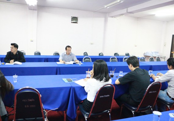 ภาพกิจกรรม คณะวิทยาศาสตร์และเทคโนโลยี จัดกิจกรรมผู้บริหารมหาวิทยาลัยพบอาจารย์ที่ปรึกษาหมู่เรียน ประจำปีการศึกษา 2560