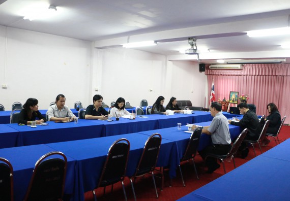 ภาพกิจกรรม คณะวิทยาศาสตร์และเทคโนโลยี จัดกิจกรรมผู้บริหารมหาวิทยาลัยพบอาจารย์ที่ปรึกษาหมู่เรียน ประจำปีการศึกษา 2560