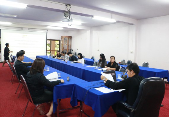 ภาพกิจกรรม คณะวิทยาศาสตร์และเทคโนโลยี จัดกิจกรรมผู้บริหารมหาวิทยาลัยพบอาจารย์ที่ปรึกษาหมู่เรียน ประจำปีการศึกษา 2560