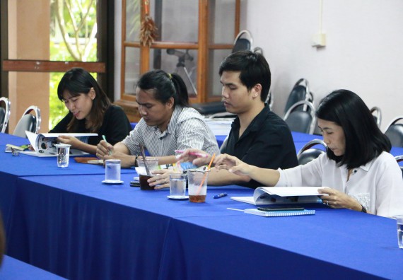 ภาพกิจกรรม คณะวิทยาศาสตร์และเทคโนโลยี จัดกิจกรรมผู้บริหารมหาวิทยาลัยพบอาจารย์ที่ปรึกษาหมู่เรียน ประจำปีการศึกษา 2560