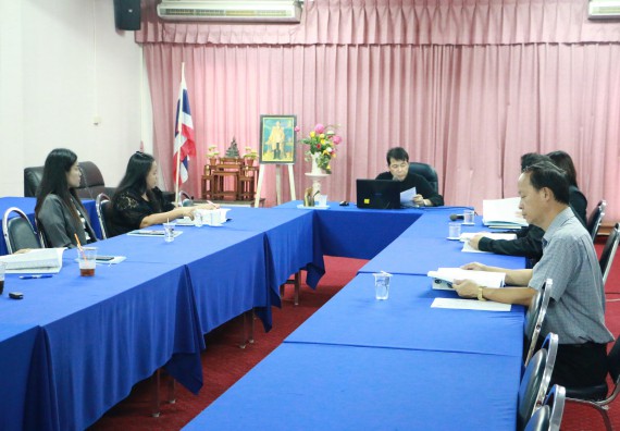 ภาพกิจกรรม คณะวิทยาศาสตร์และเทคโนโลยี จัดกิจกรรมผู้บริหารมหาวิทยาลัยพบอาจารย์ที่ปรึกษาหมู่เรียน ประจำปีการศึกษา 2560