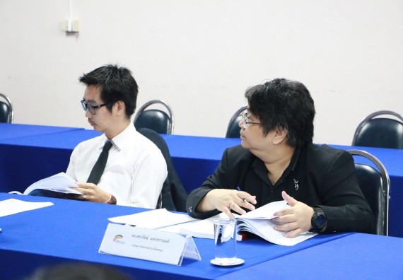 ภาพกิจกรรม คณะวิทยาศาสตร์และเทคโนโลยี จัดการตรวจประเมินคุณภาพการศึกษาภายใน ระดับคณะ