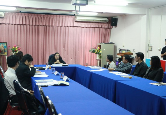 ภาพกิจกรรม คณะวิทยาศาสตร์และเทคโนโลยี จัดการตรวจประเมินคุณภาพการศึกษาภายใน ระดับคณะ