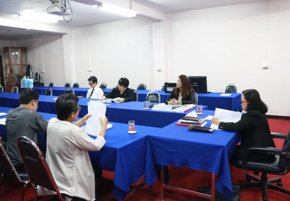 ภาพกิจกรรม คณะวิทยาศาสตร์และเทคโนโลยี จัดการตรวจประเมินคุณภาพการศึกษาภายใน ระดับคณะ