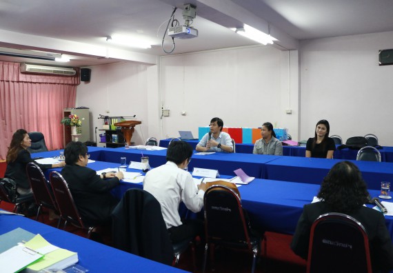 ภาพกิจกรรม คณะวิทยาศาสตร์และเทคโนโลยี จัดการตรวจประเมินคุณภาพการศึกษาภายใน ระดับคณะ