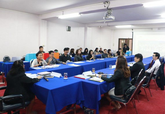 ภาพกิจกรรม คณะวิทยาศาสตร์และเทคโนโลยี จัดการตรวจประเมินคุณภาพการศึกษาภายใน ระดับคณะ