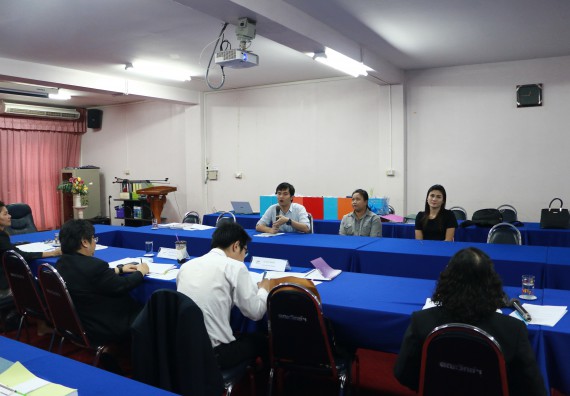 ภาพกิจกรรม คณะวิทยาศาสตร์และเทคโนโลยี จัดการตรวจประเมินคุณภาพการศึกษาภายใน ระดับคณะ