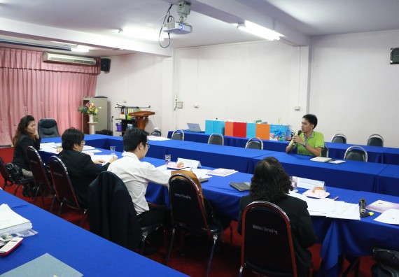 ภาพกิจกรรม คณะวิทยาศาสตร์และเทคโนโลยี จัดการตรวจประเมินคุณภาพการศึกษาภายใน ระดับคณะ