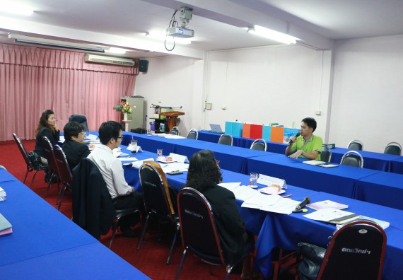 ภาพกิจกรรม คณะวิทยาศาสตร์และเทคโนโลยี จัดการตรวจประเมินคุณภาพการศึกษาภายใน ระดับคณะ