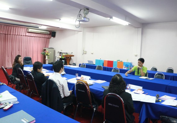 ภาพกิจกรรม คณะวิทยาศาสตร์และเทคโนโลยี จัดการตรวจประเมินคุณภาพการศึกษาภายใน ระดับคณะ