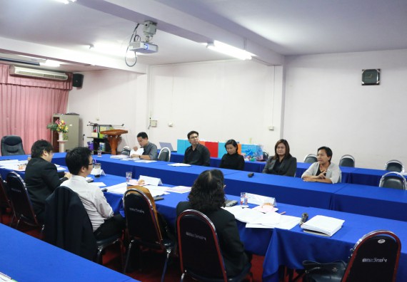 ภาพกิจกรรม คณะวิทยาศาสตร์และเทคโนโลยี จัดการตรวจประเมินคุณภาพการศึกษาภายใน ระดับคณะ