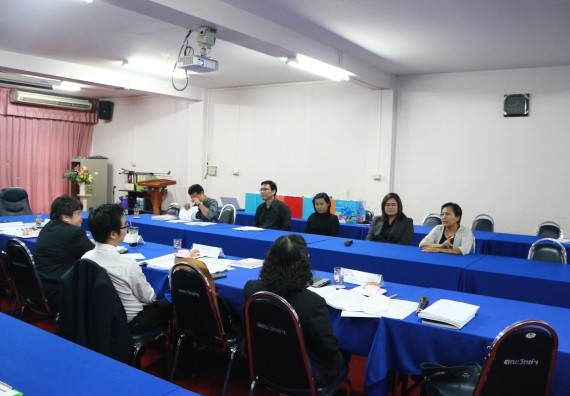 ภาพกิจกรรม คณะวิทยาศาสตร์และเทคโนโลยี จัดการตรวจประเมินคุณภาพการศึกษาภายใน ระดับคณะ