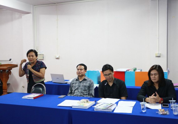 ภาพกิจกรรม คณะวิทยาศาสตร์และเทคโนโลยี จัดการตรวจประเมินคุณภาพการศึกษาภายใน ระดับคณะ