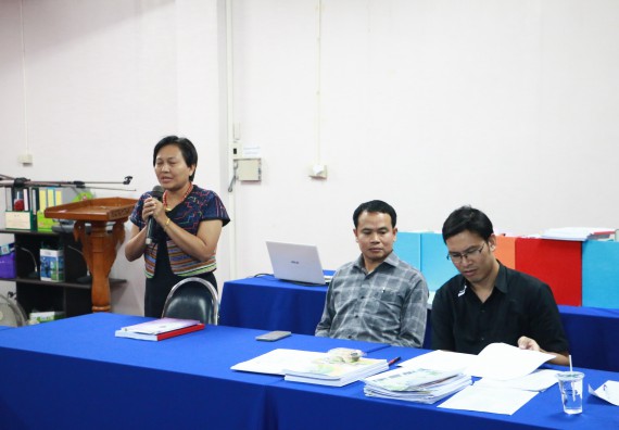 ภาพกิจกรรม คณะวิทยาศาสตร์และเทคโนโลยี จัดการตรวจประเมินคุณภาพการศึกษาภายใน ระดับคณะ