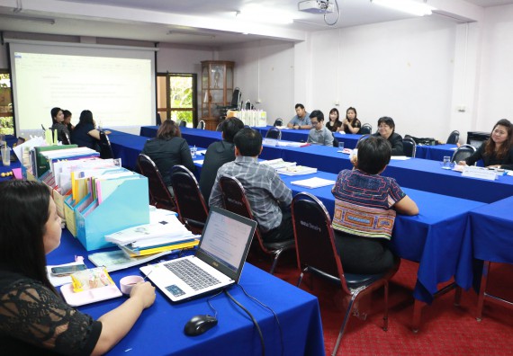 ภาพกิจกรรม คณะวิทยาศาสตร์และเทคโนโลยี จัดการตรวจประเมินคุณภาพการศึกษาภายใน ระดับคณะ