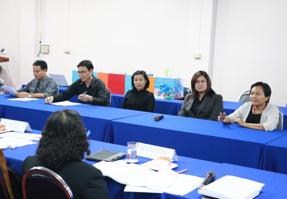 ภาพกิจกรรม คณะวิทยาศาสตร์และเทคโนโลยี จัดการตรวจประเมินคุณภาพการศึกษาภายใน ระดับคณะ