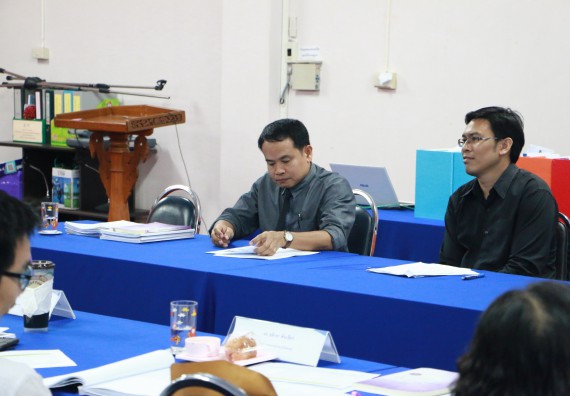 ภาพกิจกรรม คณะวิทยาศาสตร์และเทคโนโลยี จัดการตรวจประเมินคุณภาพการศึกษาภายใน ระดับคณะ