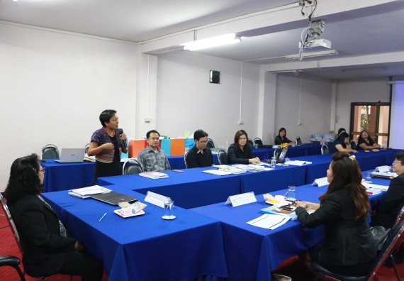 ภาพกิจกรรม คณะวิทยาศาสตร์และเทคโนโลยี จัดการตรวจประเมินคุณภาพการศึกษาภายใน ระดับคณะ